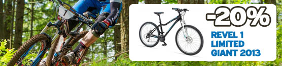 Profitez de 20% de remise sur le revel 1 disc women GIANT 2013